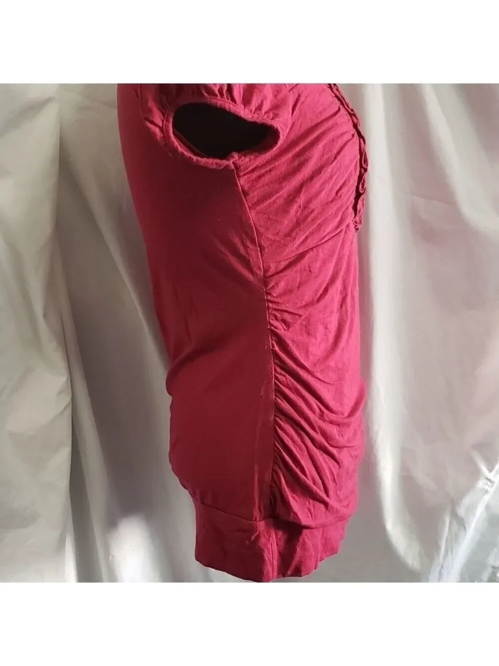 Maurices Blouse Medium Maroon